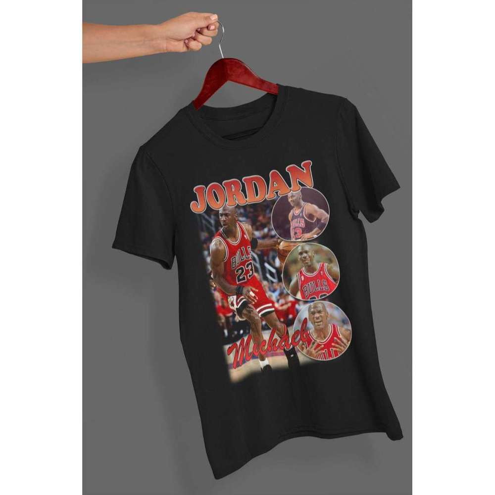 Michael Jordan Black T Shirt